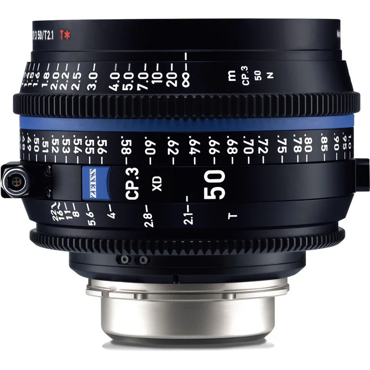 Zeiss CP.3 50mm T2.1 (PL, imperial) XD – Prime Cinema Lens Commander Maintenant