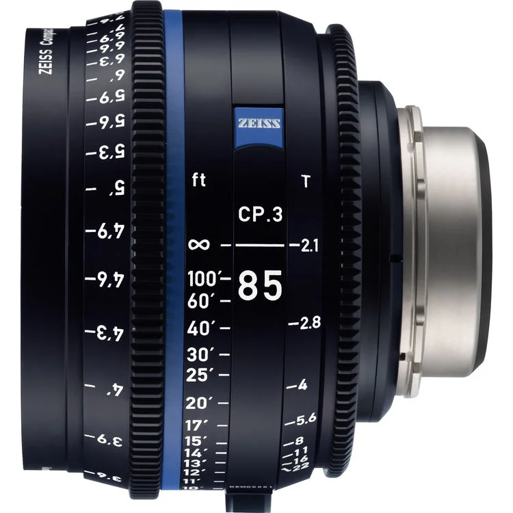 Zeiss CP.3 85mm T2.1 (PL, imperial) – Prime Cinema Lens Prix Choc