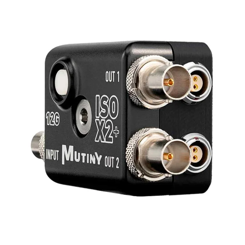 Mutiny ISO X2+ – 12G-SDI Isolator with Re-clocking & Power Supply Super Prix