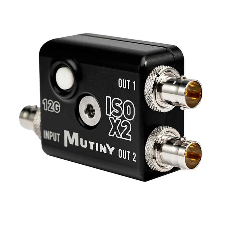 Mutiny ISO X2 – 12G-SDI Isolator with Re-clocking Petit Prix