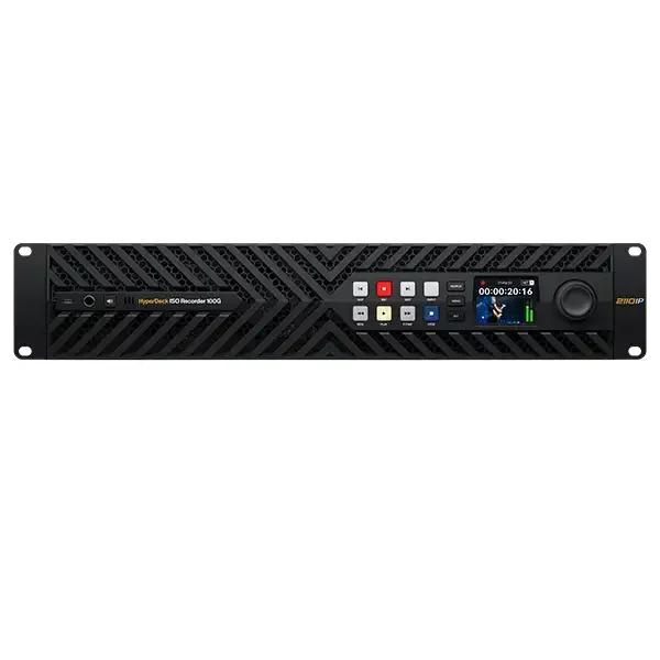 Marque Blackmagic HyperDeck ISO Recorder 100G – SMPTE-2110 Recorder