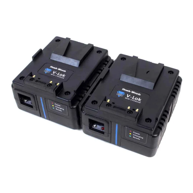 Hawk-Woods Chargeur Rapide Mini V-Lock 2 Voies Simultané (VL-MX2) Vente Flash