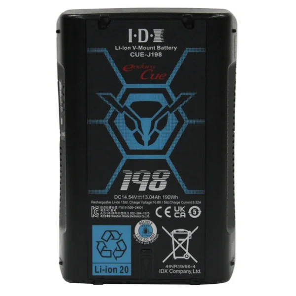 Prix Promo IDX EC-J198/2X – Batteries and Charger