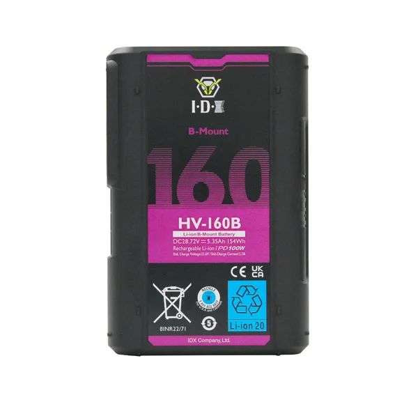 IDX HV-160B – Battery Seulement Aujourd'hui