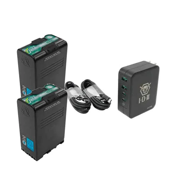 Quantité Limitée IDX 2x SB-U98/PD Battery + 1x UC-PD2 Charger – Battery kit