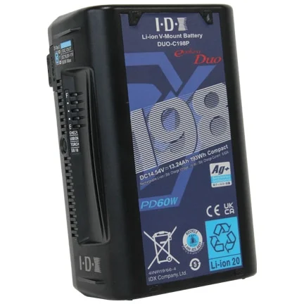 IDX DUO-C198P V-Mount – Battery Solde