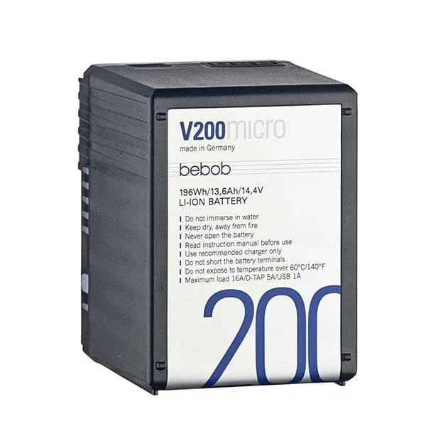 Bebob V200 Micro V-Mount – Battery Bon Marché