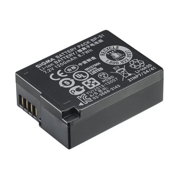 Sigma Li-ion Battery BP-51 – Battery Prix Réduit