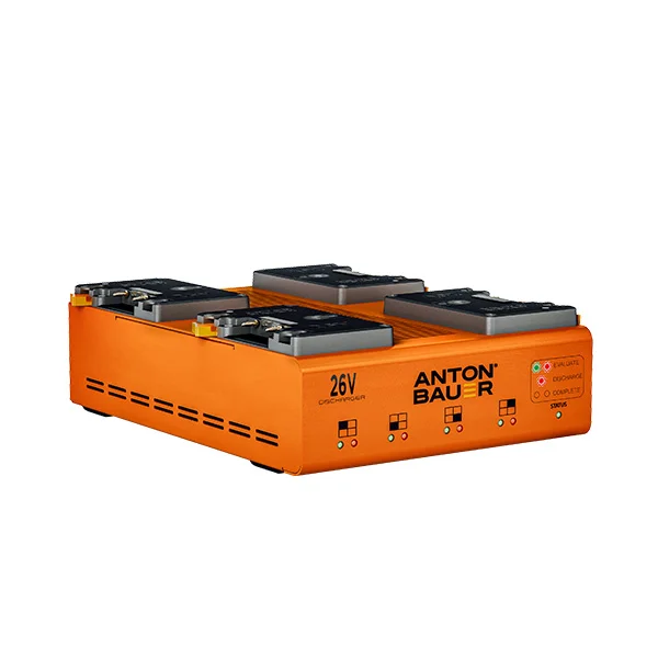 Anton Bauer Dionic 26V LPD Quad Gold Mount) – Discharger Bon Plan