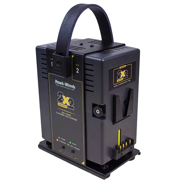 Pas Cher Hawk-Woods 2-Way V-Lock Battery Fast Charger (RP-2X2C)