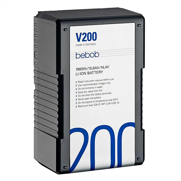 Bebob V200 V-Mount – Battery Authentique