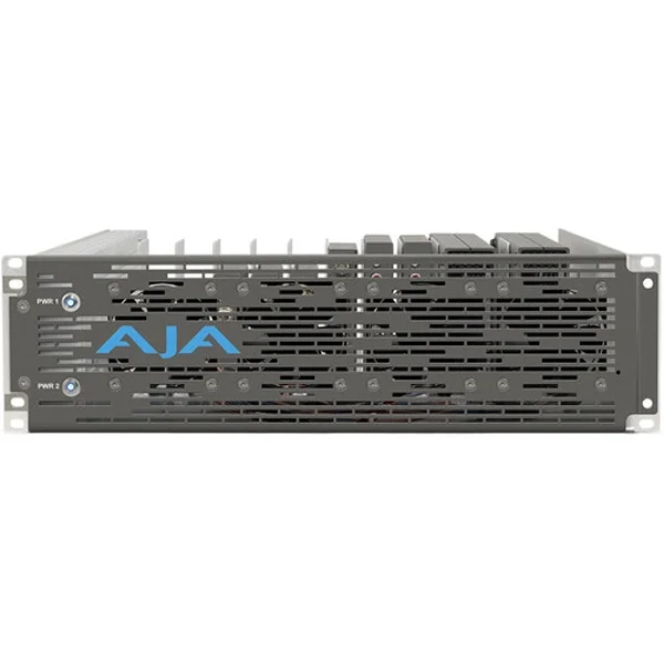 AJA DRM2-PLUS-A2 (façade active, alim. redondante) – Rack Frame 3U pour Mini Convertisseur Remise