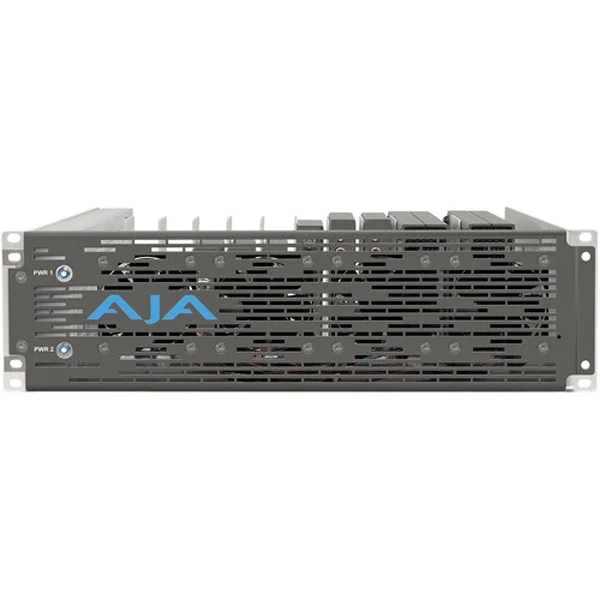 AJA DRM2-PLUS-P1 (façade passive, alim. simple) – Rack Frame 3U pour Mini Convertisseur Authentique