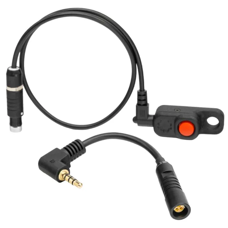 Super Prix Mutiny Câble R/S pour Nikon ZR (Kit Pigtail Fischer 3 + Bouton Bolt-On + Câble 30cm)