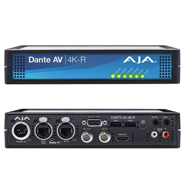 Populaire Aja Dante AV 4K-R – Convertisseur Récepteur