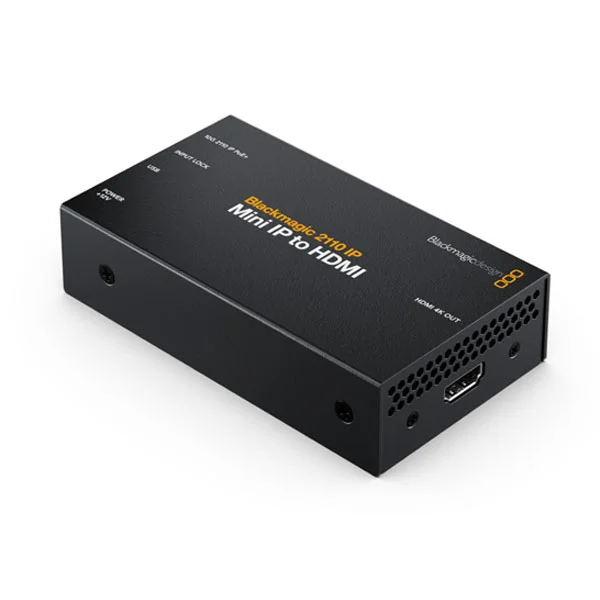 Blackmagic 2110 IP Mini IP to HDMI SFP – Signal Converter Promotion Saisonnière