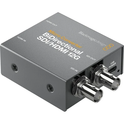 Blackmagic Design Micro Converter Bidirectional SDI/HDMI 12G (with power supply) – Converter Promotion Saisonnière