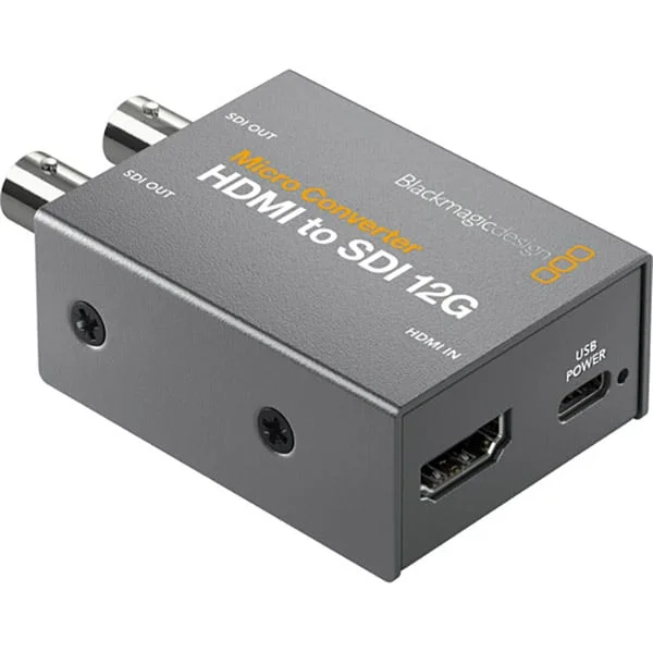 Vente Directe Blackmagic Design Micro Converter HDMI/SDI 12G (with power supply) – Converter