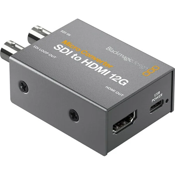 Blackmagic Design Micro Converter SDI/HDMI 12G – Converter Jusqu'à Épuisement Des Stocks
