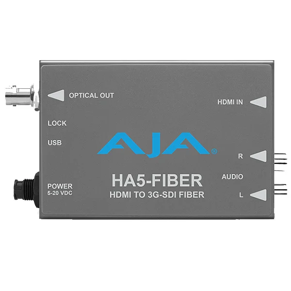 Aja HA5-Fiber – Mini HDMI to 3G-SDI Converter Haute Qualité