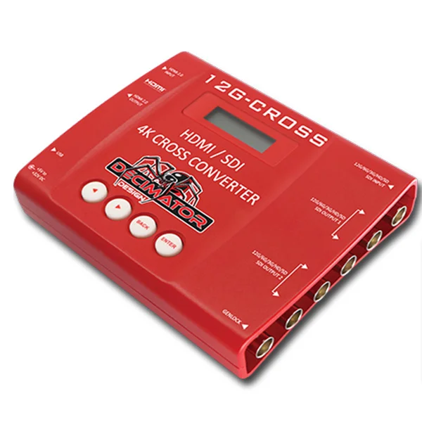 4K HDMI/SDI CONVERTER DECIMATOR 12G-CROSS Pas Cher