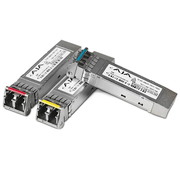 Offre Exclusive AJA FiberLC-2TX-MM – 2-Channel 3G-SDI Multi-Mode LC Fiber Tx SFP Transmitter
