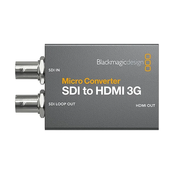 Offre Du Jour Blackmagic Design Micro Converter SDI to HDMI 3G PSU (with power supply) – Converter