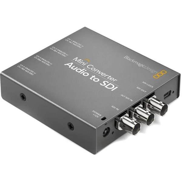 Blackmagic Design Mini Converter Audio to SDI – Converter Nouvel Arrivage
