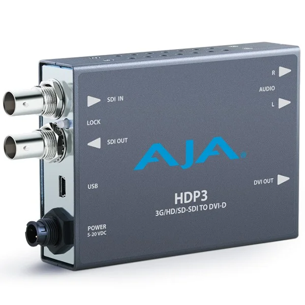 AJA HDP3 3G-SDI to DVI-D Converter Jusqu'à Épuisement Des Stocks