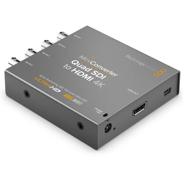 Blackmagic Design Mini Converter Quad SDI to HDMI 4K – Converter Satisfait Ou Remboursé