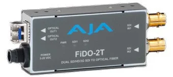 Bon Plan AJA FIDO-2T 2 SD/HD/3G-SDI to 2C Fiber Converter