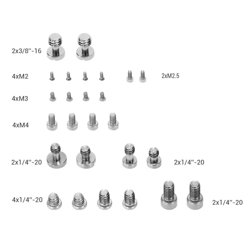 Meilleure Vente SmallRig 26-Piece Multi-Purpose Screw Kit (MB2734)