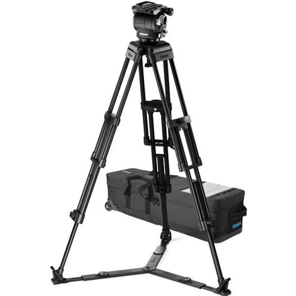 Vinten Versine 240 EFP PL (Aluminium, Ground Spreader) – Tripod Set Quantité Limitée
