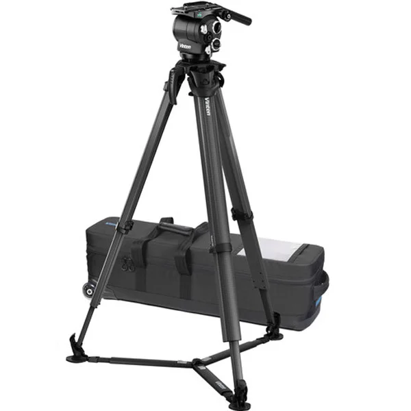 Vinten Versine 240 Flowtech 100 (Ground Spreader) – Tripod Set Paiement Sécurisé