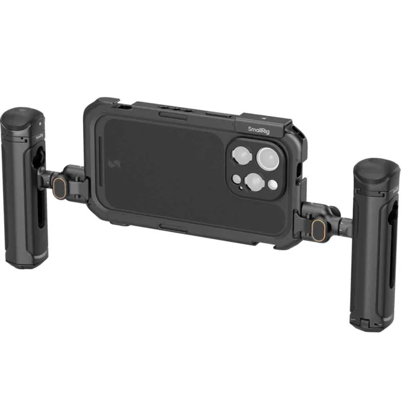 Commande En Gros Smallrig 5007 – Dual Grip Mobile Kit for iPhone 16 Pro/Pro Max