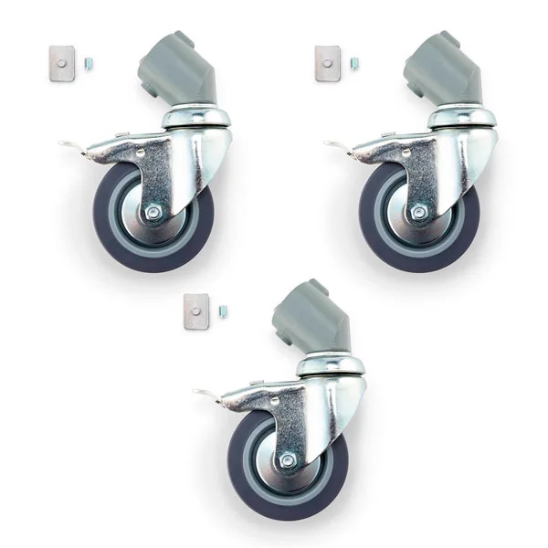 Manfrotto 110 – Set of 3 tripod wheels ø75mm Must-Have