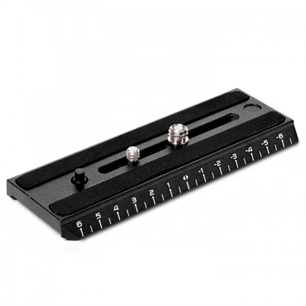 Manfrotto 504PLONGR-1 – Micrometric Soleplate for MVH400AH, MVH502AH, MVH502A, 504HD Offre Limitée