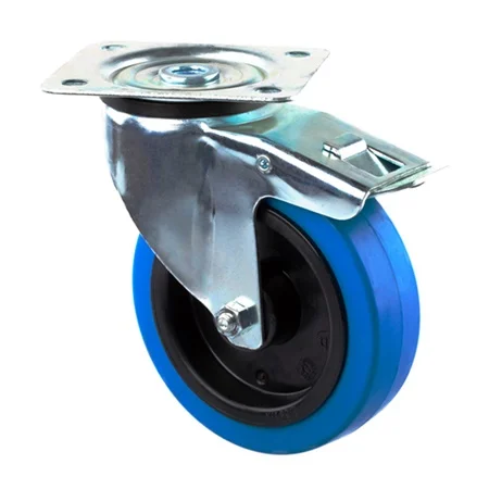 Roulette pivotante diamètre 125mm avec frein TENTE Promotion