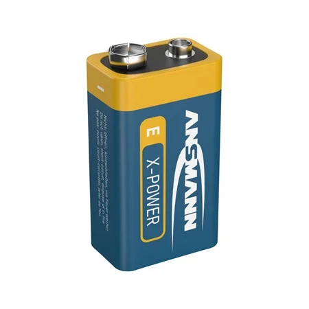 Vente Directe Pile 9V Alcaline 6LR61 Ansmann X-Power