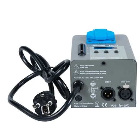 Acheter En Ligne Gradateur DMX monocanal 10A SHOWTEC Single DP-1
