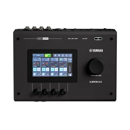 Yamaha URX44 interface audio USB-C noire Populaire