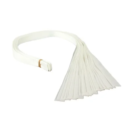 Achetez Aujourd'hui Paquet de 20 nouettes polyester 80cm x 20mm - BLANC