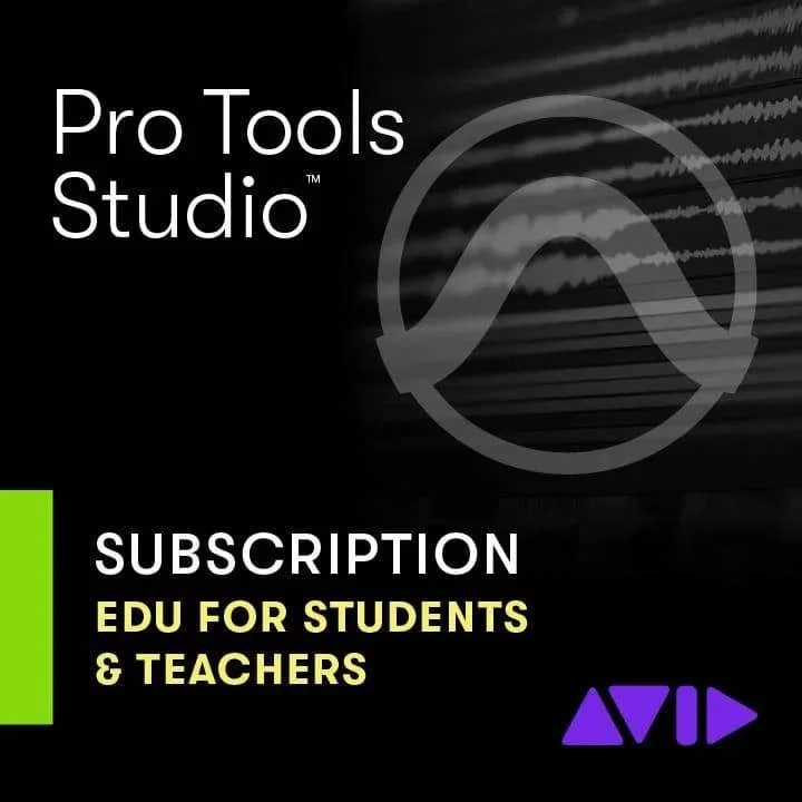 Certifié Avid Pro Tools Annual Subscription Student / Teacher