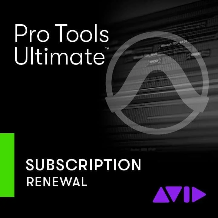 Avid Pro Tools Ultimate Annual Subscription Renewal Authentique