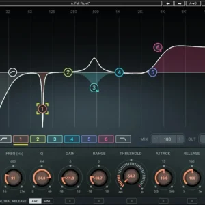 Dernier Modèle Waves F6 Floating-Band Dynamic EQ