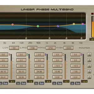 Waves Linear Phase Multiband Compressor Vente Directe