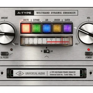 UNIVERSAL AUDIO UAD A-Type Multiband Dynamic Enhancer Promotion Saisonnière