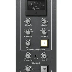 UNIVERSAL AUDIO UAD SSL 4000 G Bus Compressor Must-Have