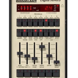 UNIVERSAL AUDIO UAD Lexicon 224 Digital Reverb Prix Bas