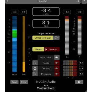 NUGEN Audio MasterCheck 2 Achat Immédiat